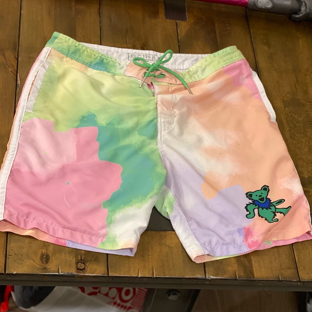 Sec. 119 Grateful Dead Swim Trunks